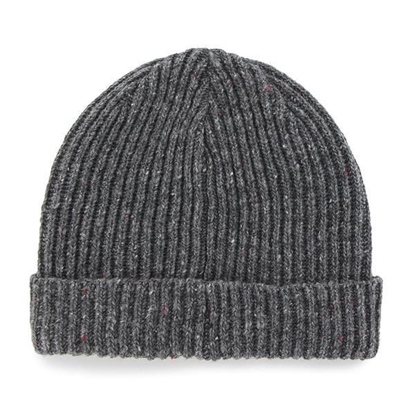 San Antonio Spurs Back Bay Cuff Knit Charcoal 47 Brand Hat - Image 2