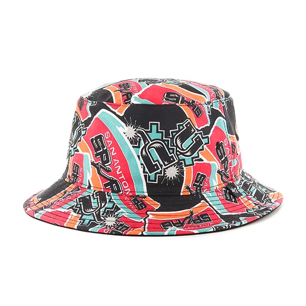 San Antonio Spurs Bravado Seven Bucket White 47 Brand Hat