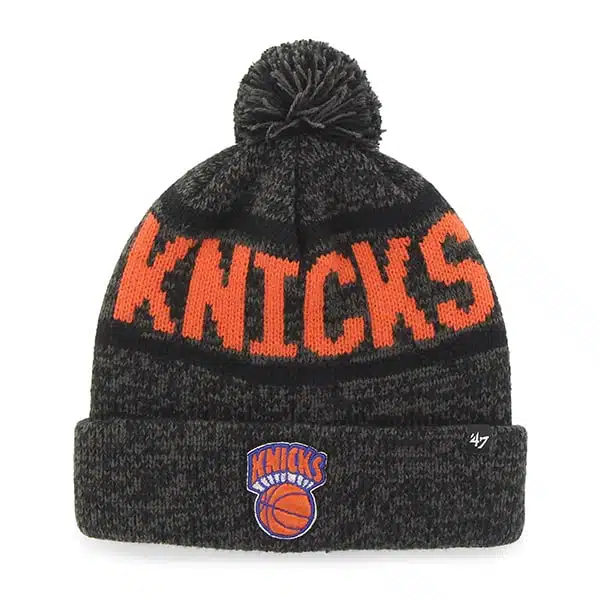 New York Knicks Northmont Cuff Knit Charcoal 47 Brand Hat