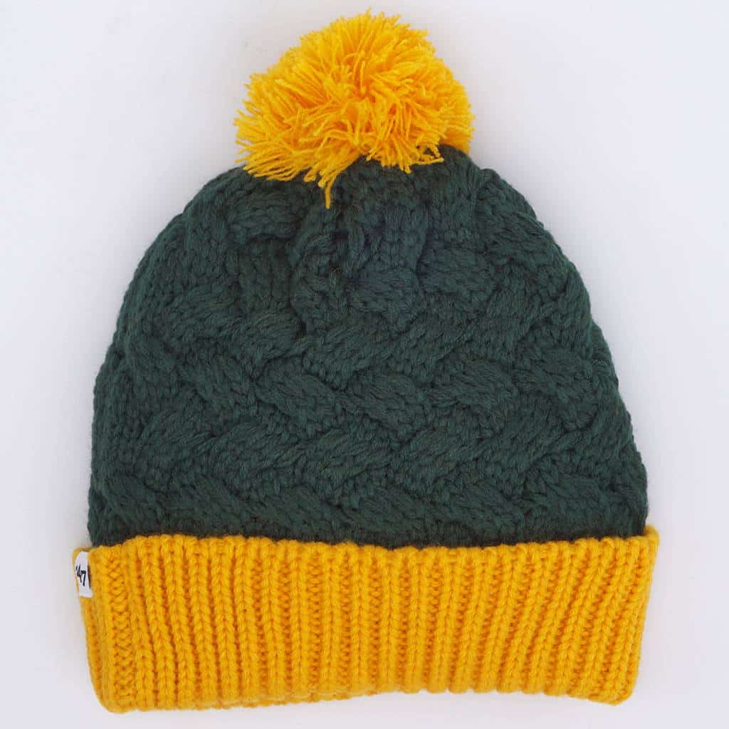 Green Bay Packers Women's 47 Brand Dark Green Matterhorn Knit Hat - Image 2