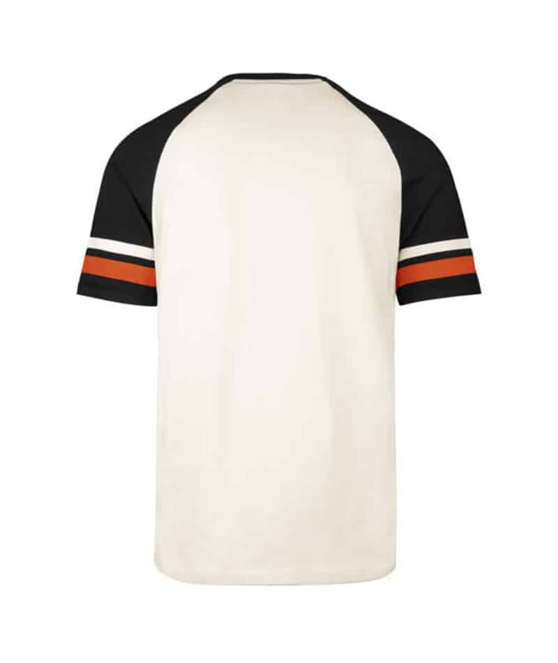 Baltimore Orioles Men's 47 Brand Cooperstown Cream T-Shirt Tee - Image 2