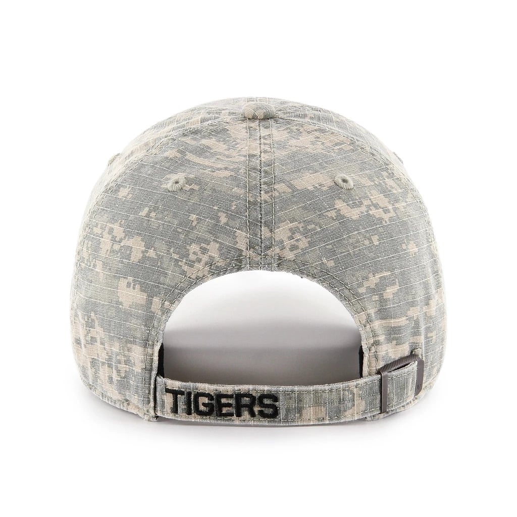 Detroit Tigers 47 Brand Digital Camo Clean Up Adjustable Hat - Image 2