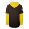 San Diego Padres Men's 47 Brand Brown Shortstop Pullover Hoodie - Image 2