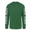 New York Jets Men's 47 Brand Vintage Green Franklin Long Sleeve T-Shirt Tee - Image 2