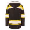 San Diego Padres Men's 47 Brand Brown Pullover Jersey Hoodie - Image 2