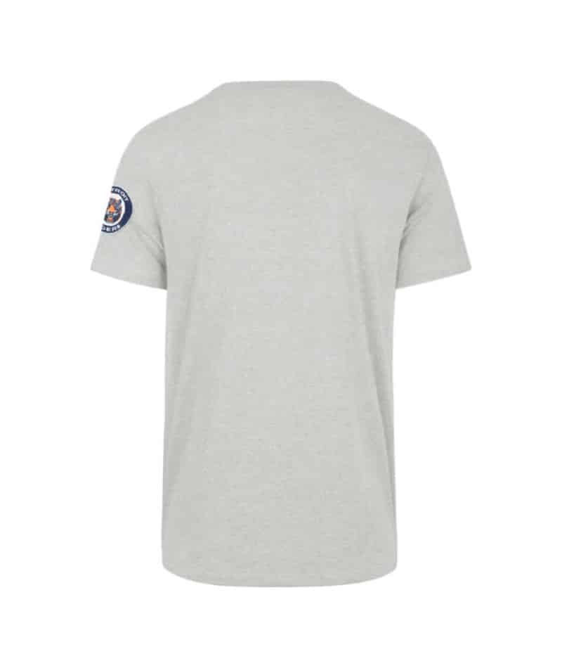 Detroit Tigers Men's 47 Brand Gray Franklin Fieldhouse T-Shirt Tee - Image 2