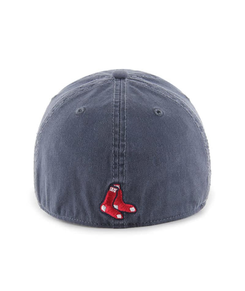 Boston Red Sox 47 Brand Home Vintage Navy Franchise Fitted Hat - Image 2