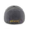 Milwaukee Brewers 47 Brand Graphite Franchise Fitted Hat - Image 2