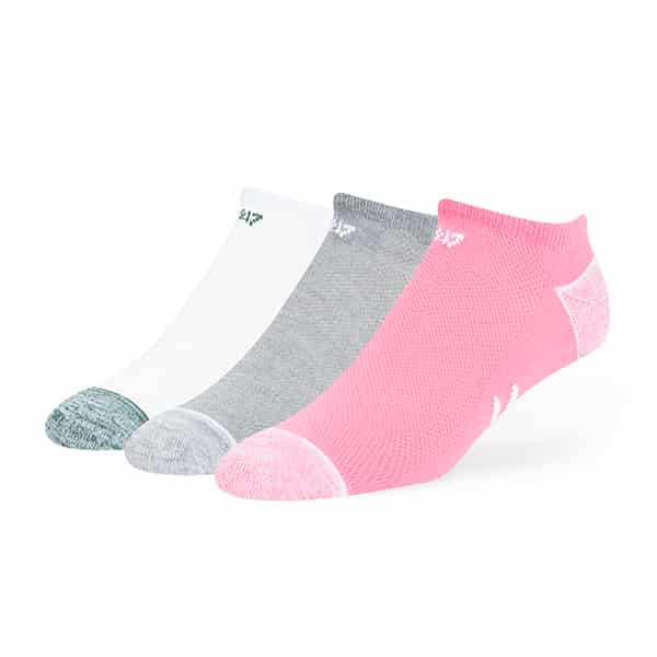 Michigan State Spartans Blade Motion No Show Socks 3 Pack Flamingo 47 Brand