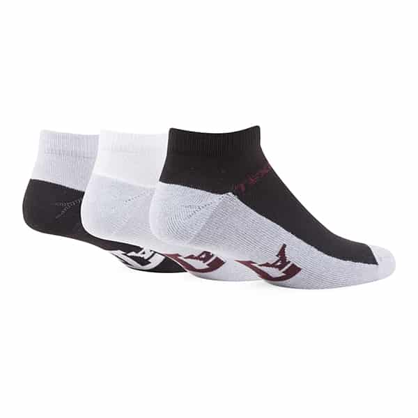 Texas A&M Aggies Rush Motion Low Cut Socks 3 Pack Tonal 47 Brand - Image 2