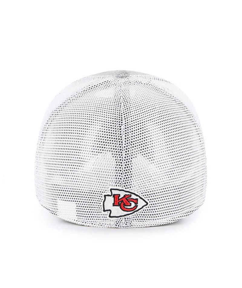 Kansas City Chiefs 47 Brand Gray Hitch Contender Stretch Fit Hat - Image 2