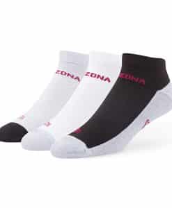 Arizona Cardinals Rush Motion Low Cut Socks 3 Pack Tonal 47 Brand