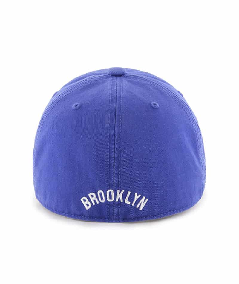 Los Angeles Brooklyn Dodgers 47 Brand Blue Franchise Fitted Hat - Image 2