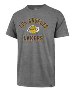 Los Angeles Lakers Men's 47 Brand Gray Rival T-Shirt Tee
