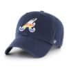 Atlanta Braves Pride 47 Brand Navy Clean Up Adjustable Hat