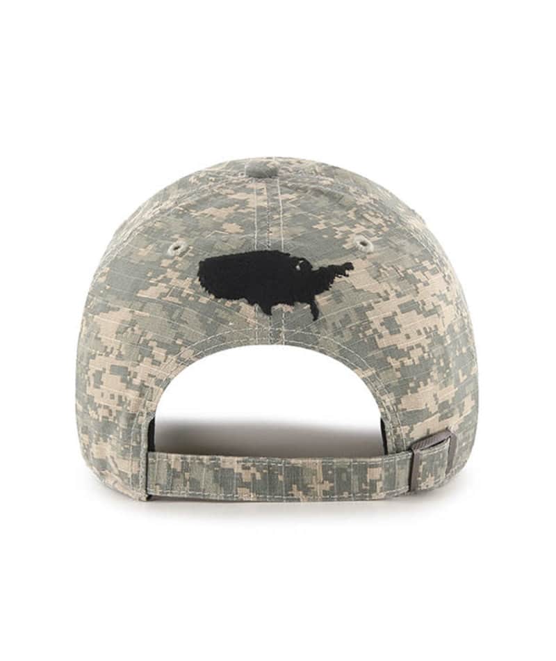 Operation Hat Trick Digital Camo Nilan 47 Brand Adjustable USA Flag Hat - Image 2
