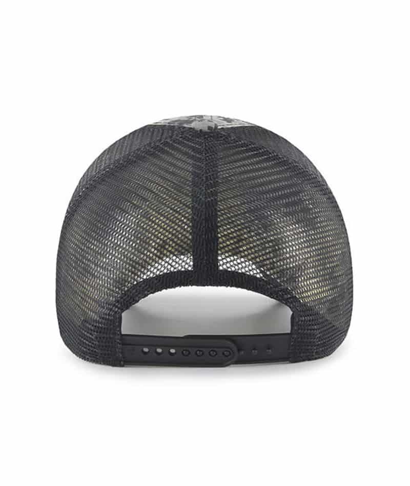 Operation Hat Trick Gray Digital Camo 47 Brand Mesh Snapback USA Flag Hat - Image 2
