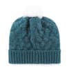Philadelphia Eagles Women's 47 Brand Pacific Green Fiona Cuff Knit Hat - Image 2