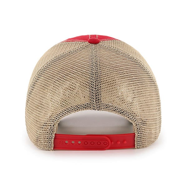 Kansas City Chiefs 47 Brand Trawler Red Clean Up Adjustable Hat - Image 2