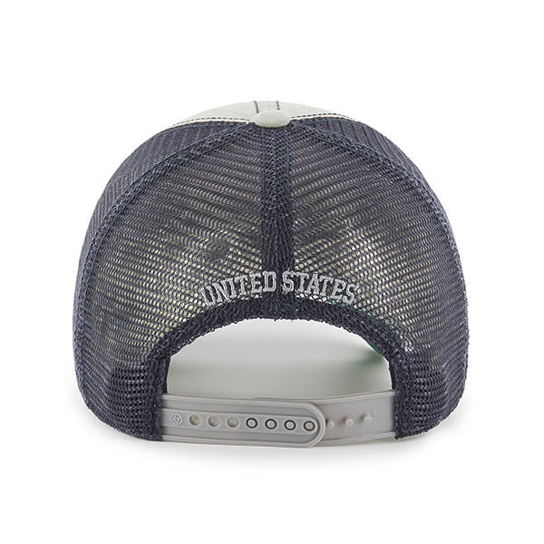 Operation Hat Trick Clean Up Trawler Gray 47 Brand Adjustable USA Flag Hat - Image 2