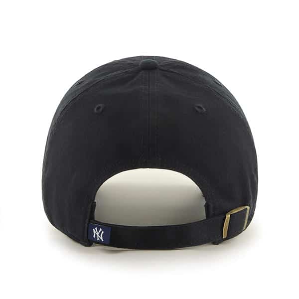 New York Yankees 47 Brand Clean Up Black Adjustable Hat - Image 2