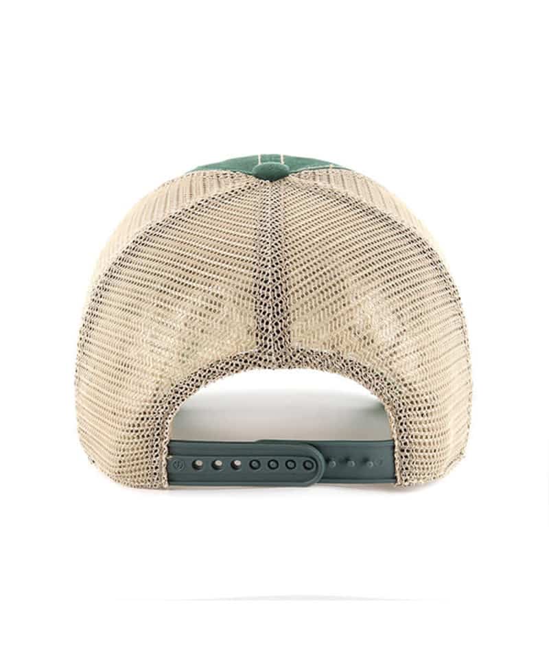 Oakland Athletics 47 Brand Trawler Dark Green Clean Up Mesh Snapback Hat - Image 2