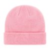 New York Yankees Women's 47 Brand Pink Raised Cuff Knit Hat - Image 2