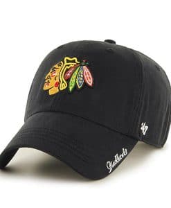 Chicago Blackhawks 47 Brand Women's Miata Black Hat