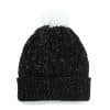 Oakland Raiders 47 Brand Women's Black Fiona Cuff Knit Hat - Image 2