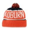 Auburn Tigers Calgary Cuff Knit Navy 47 Brand Hat - Image 2