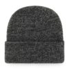Kansas City Chiefs 47 Brand Black Brain Freeze Cuff Knit Hat - Image 2