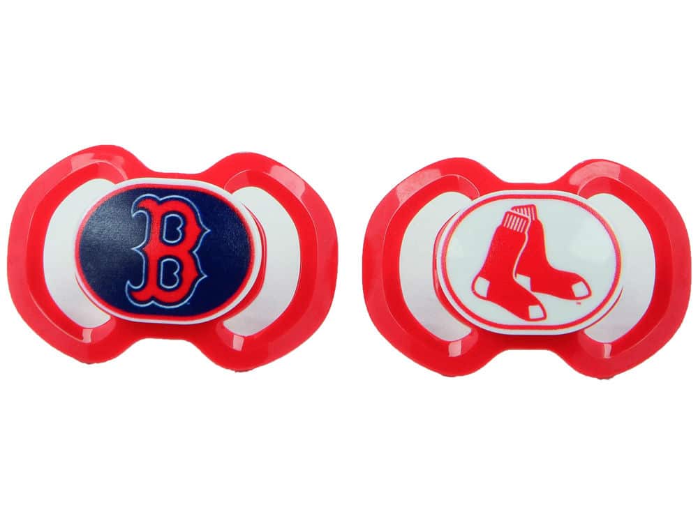 Boston Red Sox Red Pacifier 2 Pack