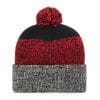Chicago Bulls 47 Brand Static Black Cuff Knit Hat - Image 2