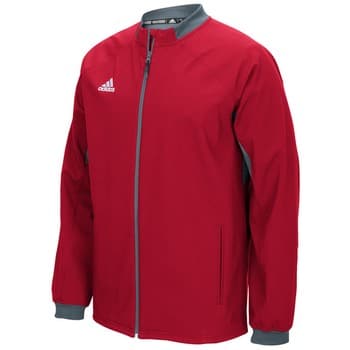 Men's Adidas Red Fielder's Choice Full Zip Jacket