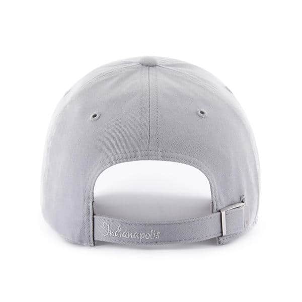 Indianapolis Colts Women's 47 Brand Sparkle Team Color Clean Up Gray Hat - Image 2