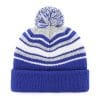 Indianapolis Colts YOUTH 47 Brand Royal Bubbler Cuff Knit Hat - Image 2