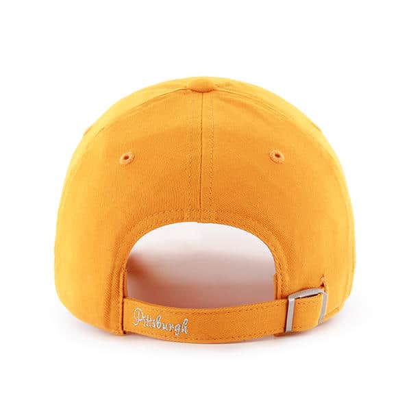Pittsburgh Steelers Women's 47 Brand Gold Sparkle Team Color Clean Up Hat - Image 2