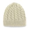 Chicago Bears Women's 47 Brand Natural Newbury Beanie Knit Hat - Image 2