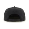 Anaheim Ducks YOUTH 47 Brand Black No Shot Captain Hat - Image 2