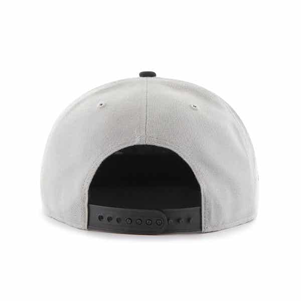 San Francisco Giants 47 Brand Gray Sure Shot Two Tone Captain Adjustable Hat - Image 2