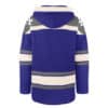 Los Angeles Dodgers Men's 47 Brand Blue Pullover Jersey Hoodie - Image 2