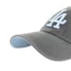 Los Angeles Dodgers 47 Brand Pastel Blue Charcoal Clean Up Adjustable Hat - Image 2