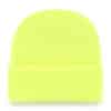 New York Yankees 47 Brand Neon Yellow Cuff Knit Hat - Image 2