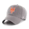 New York Mets 47 Brand Dark Gray Clean Up Adjustable Hat