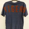 Detroit Tigers Navy with Orange Tigers on back T-Shirt Tee - Image 2