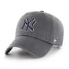 New York Yankees 47 Brand Charcoal Clean Up Adjustable Hat