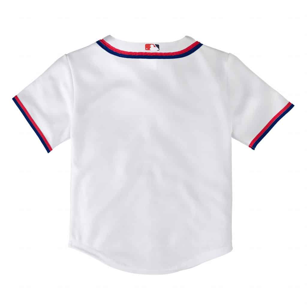 Washington Nationals Baby Majestic White Home Jersey - Image 2