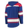 New York Giants Men's 47 Brand Blue Pullover Jersey Hoodie - Image 3