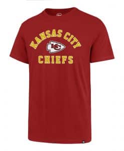 Kansas City Chiefs Men's 47 Brand Red Super Rival T-Shirt Tee