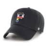 Pittsburgh Pirates Pride 47 Brand Black Clean Up Adjustable Hat